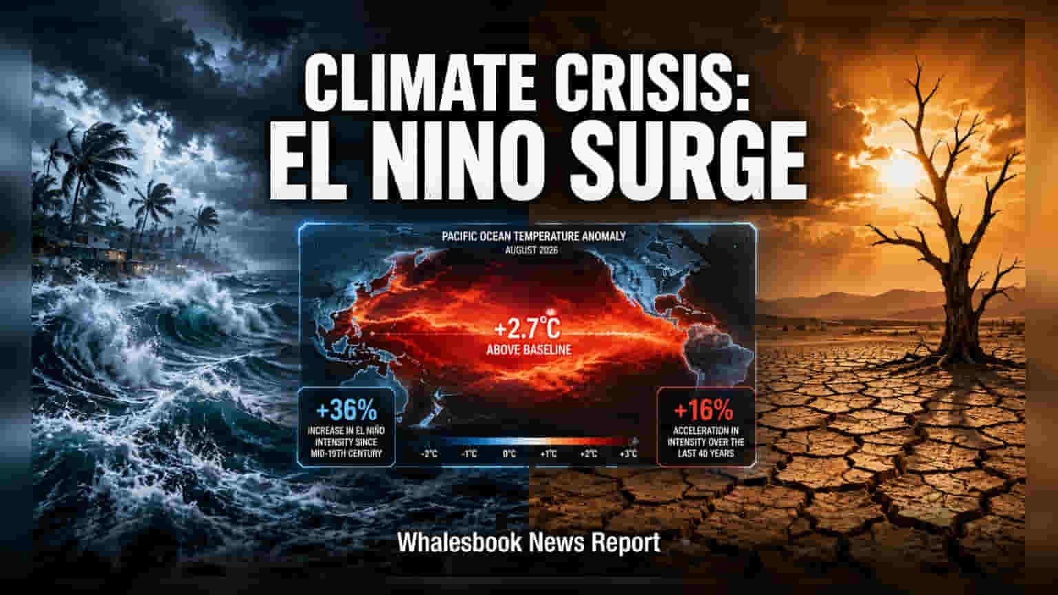 New Study Links 36% Surge in El Niño Intensity to Global Economic Risks