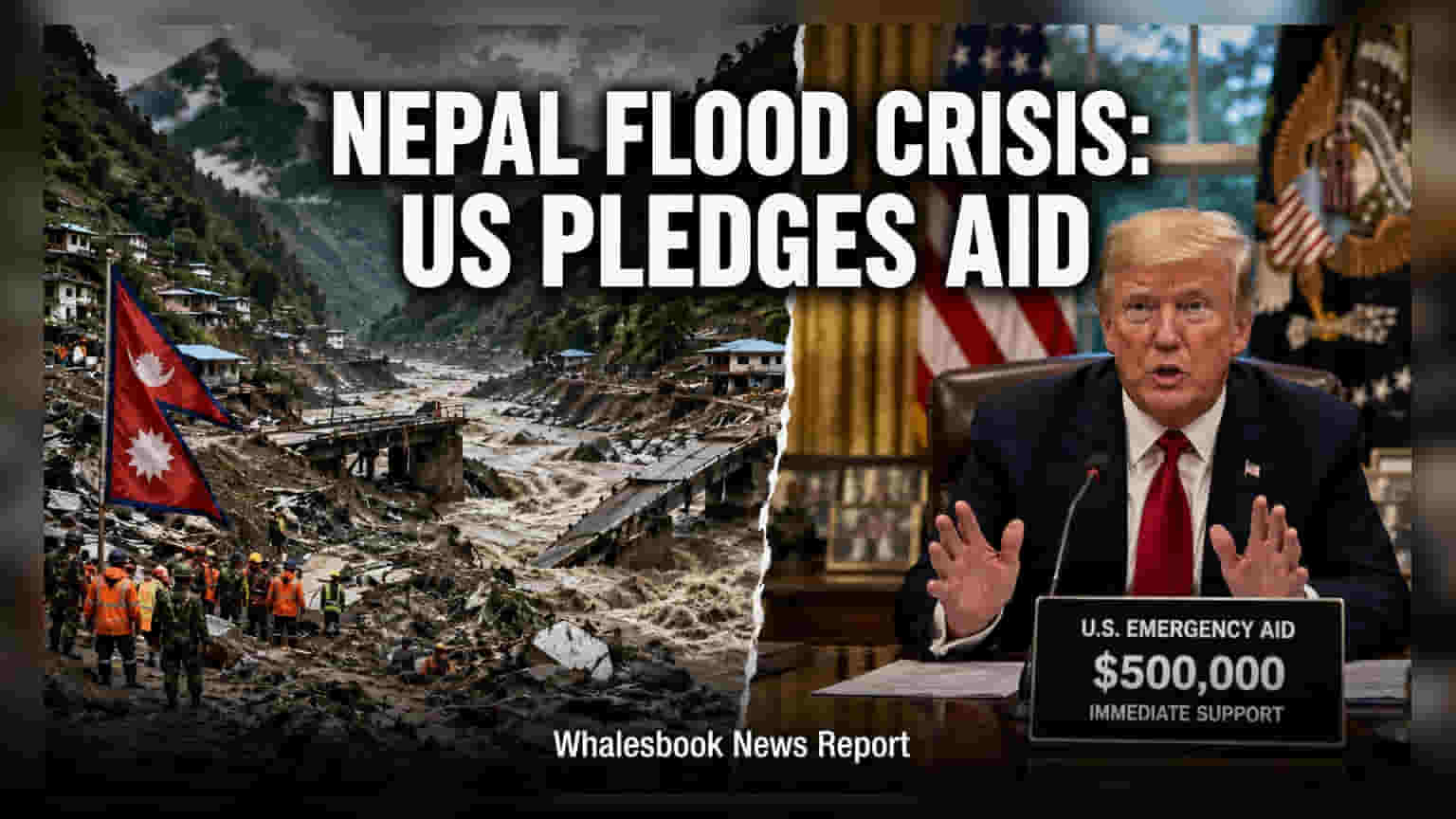US Pledges $500,000 Aid to Nepal After Deadly Floods
