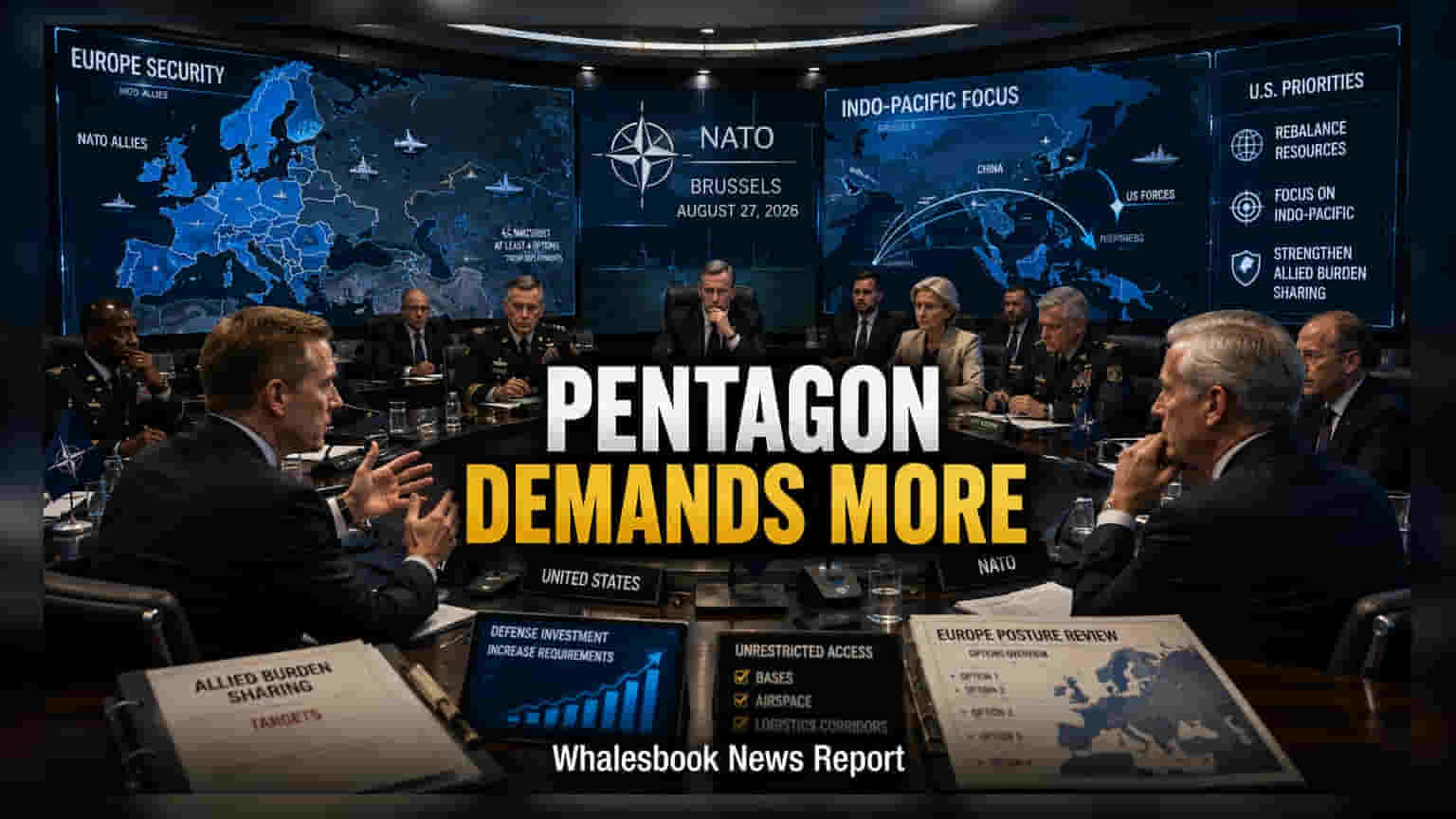 Pentagon Presses NATO Allies to Boost Defense Spending by Nov