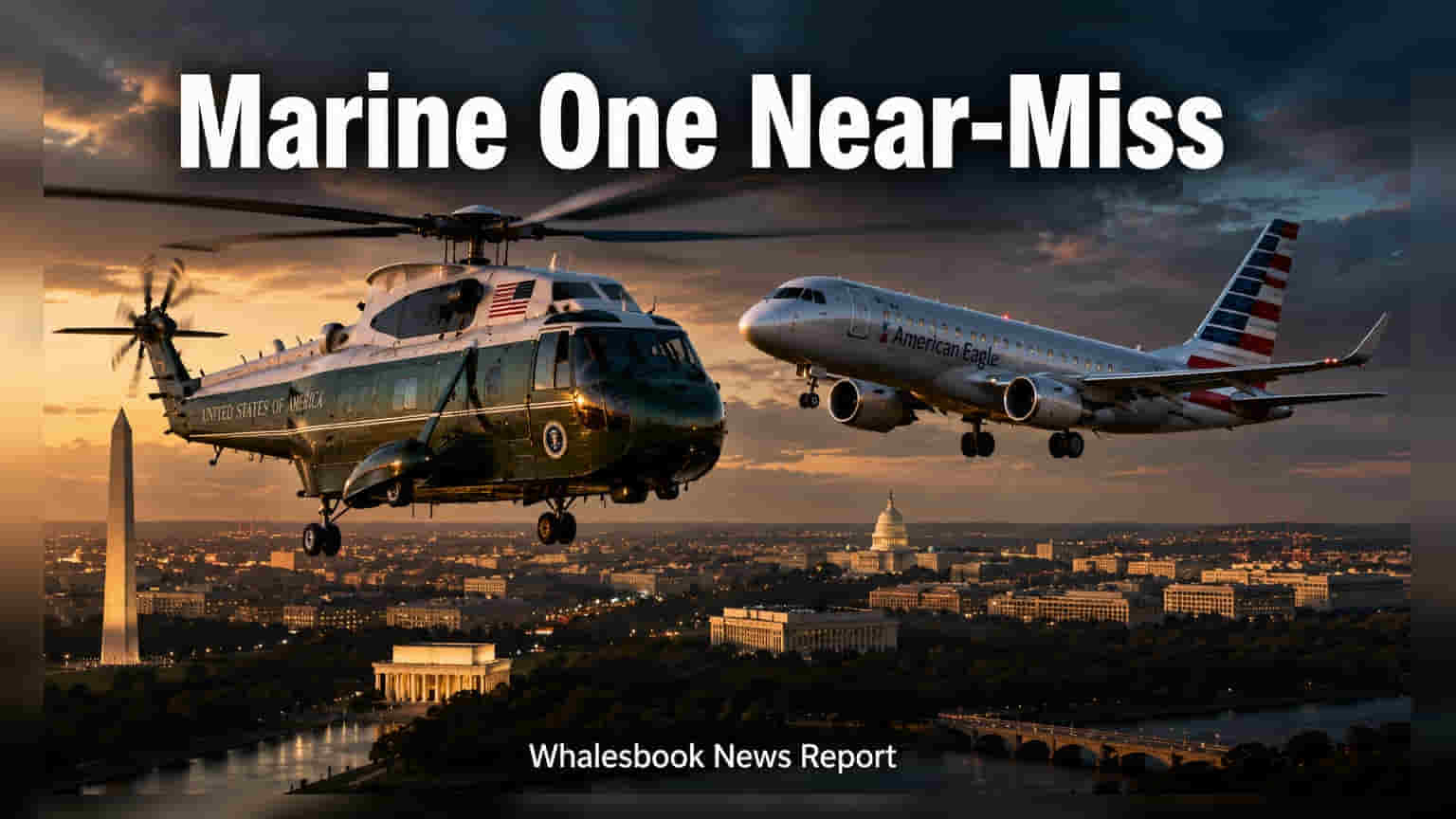 Marine One Near-Miss: व्हाईट हाऊसच्या बांधकामामुळे उडाली खळबळ, विमानात झाली होती धडक हुकली