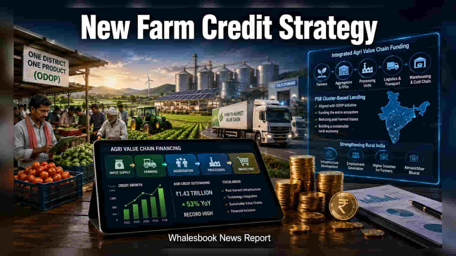 PSBs to Pivot to Cluster-Based Farm Lending Under ODOP Plan