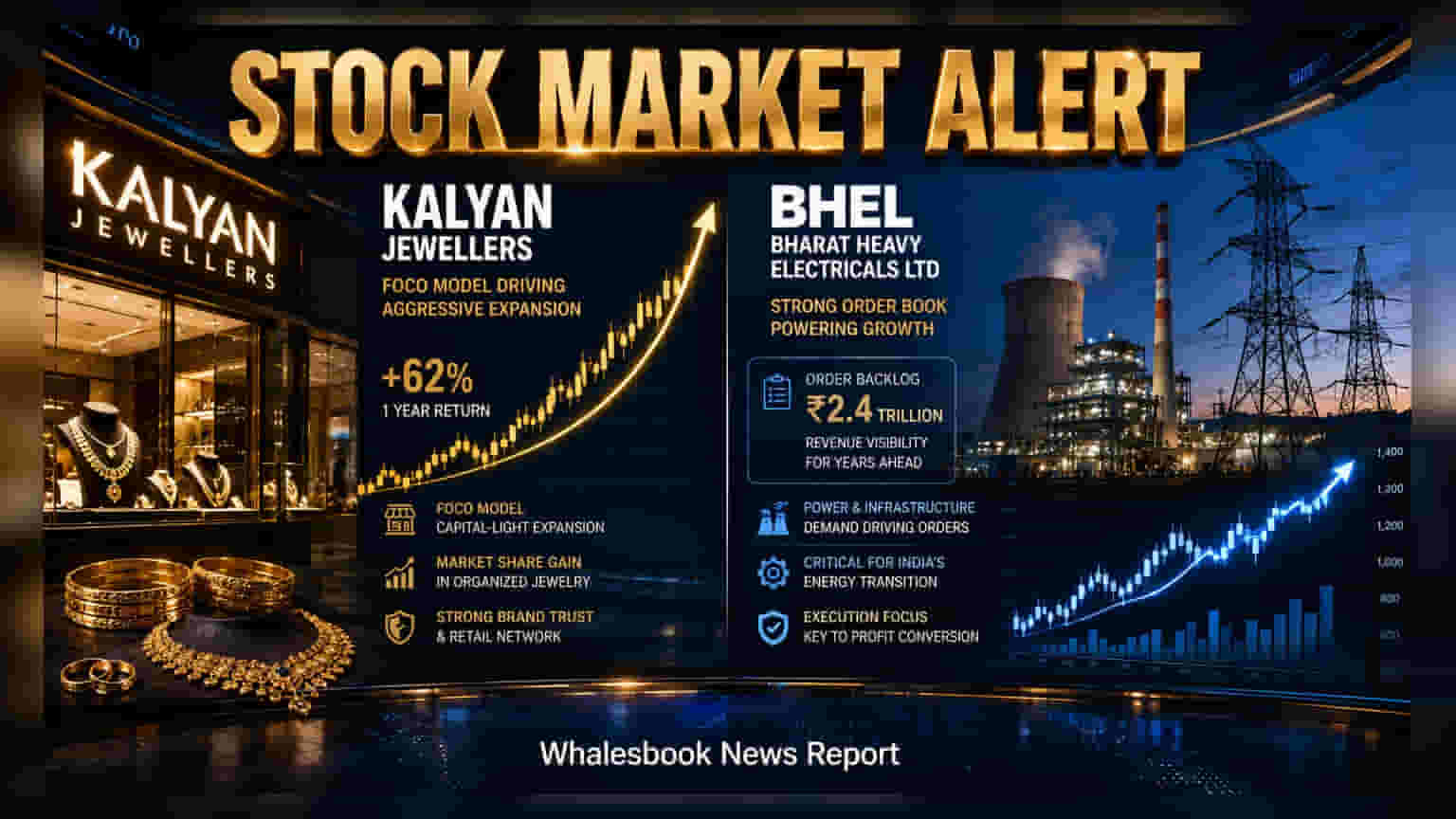 MarketSmith India Highlights Growth Drivers for Kalyan Jewellers and BHEL