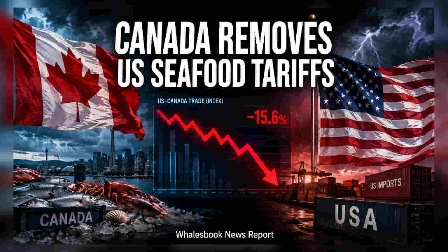 Canada-US Trade War: ਸਮੁੰਦਰੀ ਭੋਜਨ ਨੂੰ ਟੈਰਿਫ ਲਿਸਟ ਤੋਂ ਬਾਹਰ ਕੀਤਾ, ਪਰ **$20 ਬਿਲੀਅਨ** ਦਾ ਬੋਝ ਬਰਕਰਾਰ