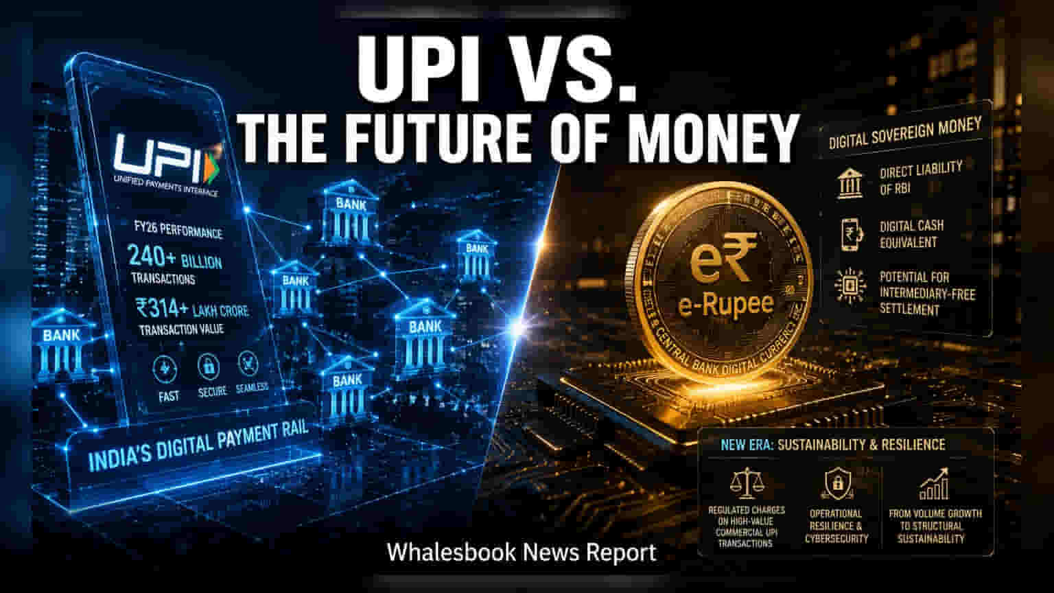 UPI ਨੇ ਛੂਹਿਆ 240 ਬਿਲੀਅਨ ਟ੍ਰਾਂਜੈਕਸ਼ਨਾਂ ਦਾ ਅੰਕੜਾ: UPI ਅਸਲ ਵਿੱਚ Digital Money ਕਿਉਂ ਨਹੀਂ ਹੈ?