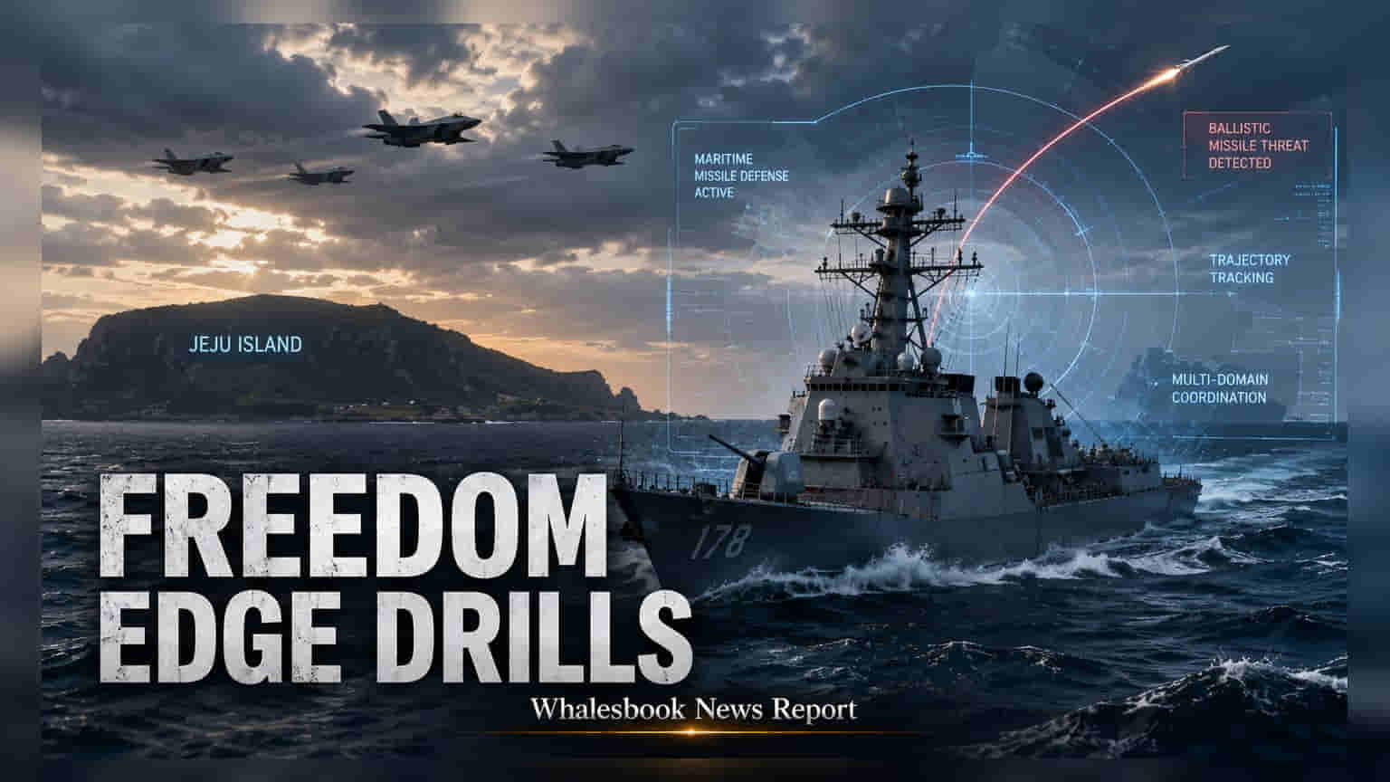 US, South Korea, Japan Set 'Freedom Edge' Drills for Sept 7