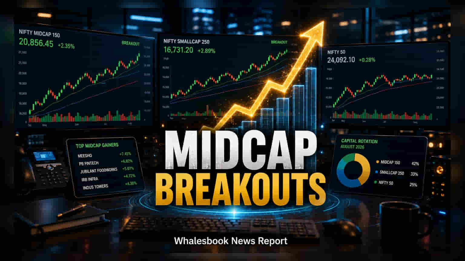 Midcap Stocks: మీషో, పీబీ ఫిన్టెక్, జూబిలెంట్ ఫుడ్వర్క్స్లో బుల్లిష్ సంకేతాలు!