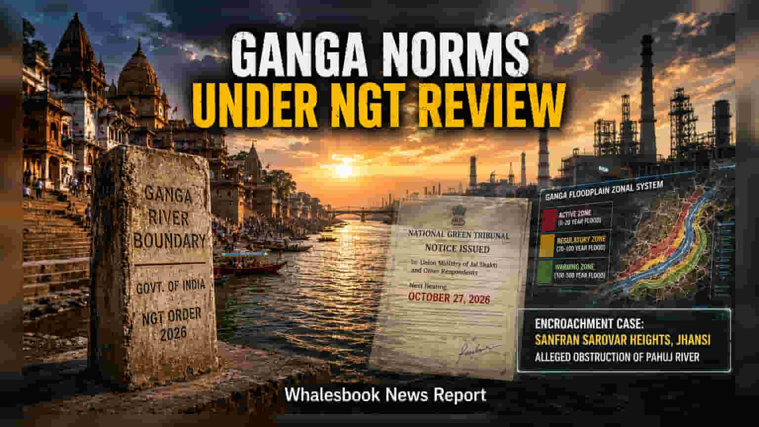 NGT ની નજરે Ganga: ફ્લડપ્લેન નિયમોમાં ફેરફારથી ઇન્ફ્રા પ્રોજેક્ટ્સ પર છવાયેલા જોખમ