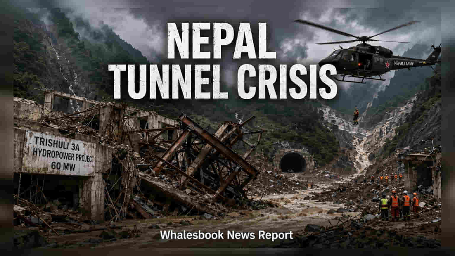 Nepal Hydropower Crisis: Trishuli 3A சுரங்கத்தில் 100-க்கும் மேற்பட்டோர் சிக்கல், மின்சார உற்பத்தி பாதிப்பு