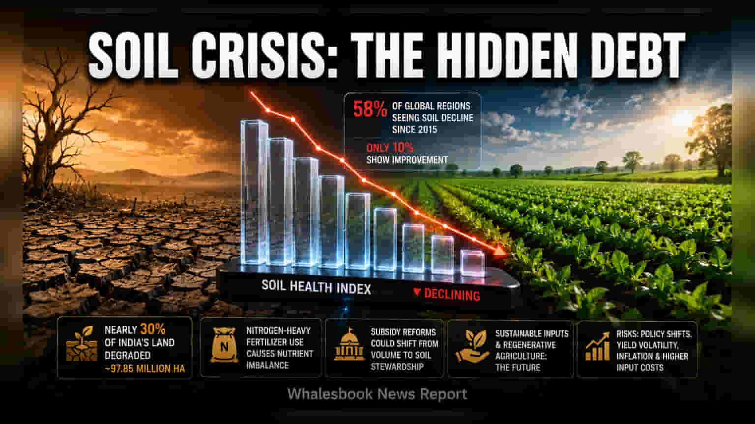FAO Report Flags Soil Degradation Risks to India's Food Security