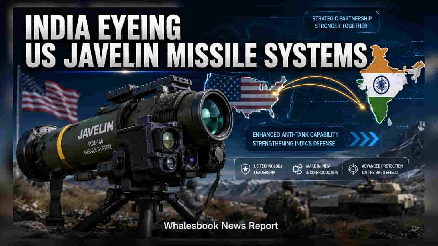 India Plans to Acquire US-Made Javelin Missile Systems