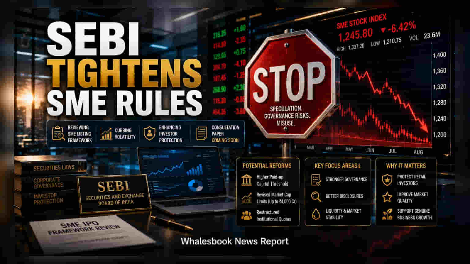 SEBI Plans Major Review of SME IPO Rules to Curb Speculation