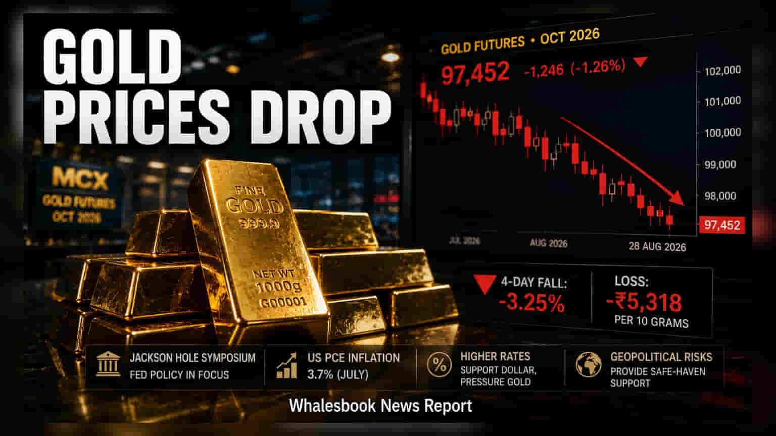 Gold Prices: தொடர்ந்து 4-வது நாளாக சரிவு! தங்கம் விலை சரிய காரணம் என்ன?