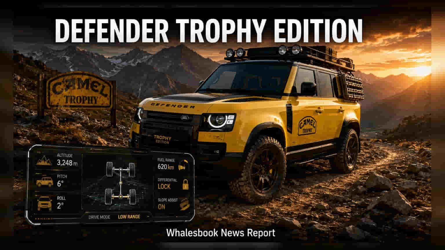Tata Motors' JLR Launches Defender Trophy Edition Amid Margin Focus