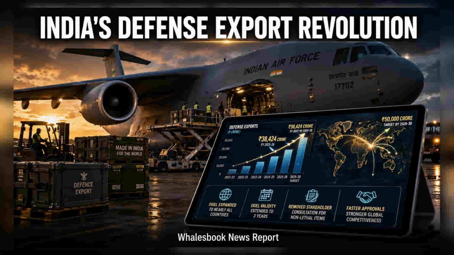 Defense Sector News: ભારતનું મોટું પગલું, ડિફેન્સ એક્સપોર્ટના નિયમો થયા સરળ