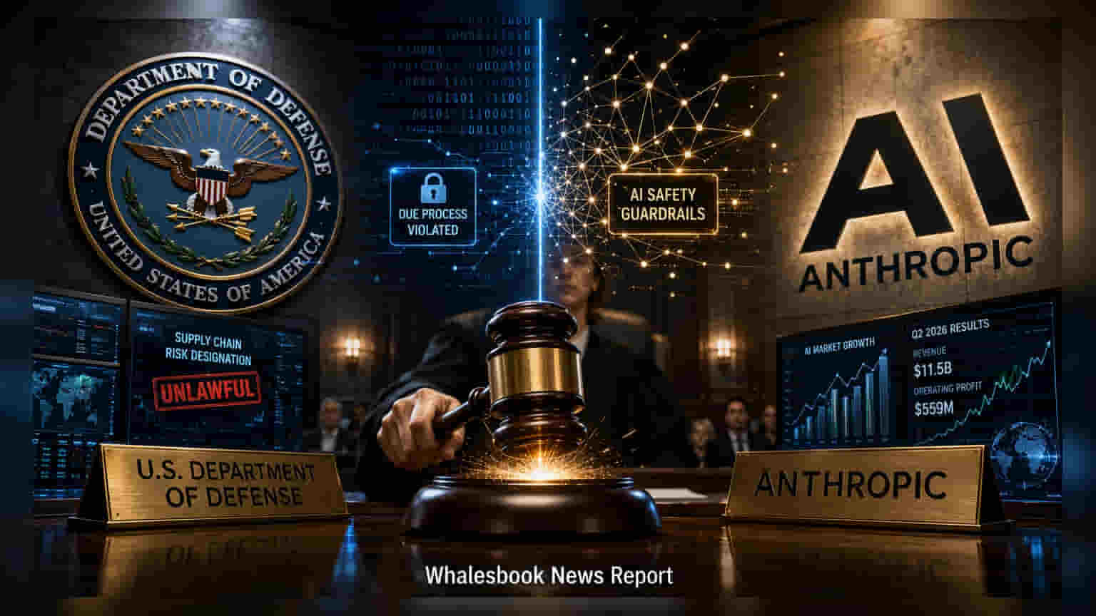 Anthropic: IPO પહેલા મોટી જીત, પેન્ટાગોન સામેના કાયદાકીય જંગમાં કંપનીને સફળતા