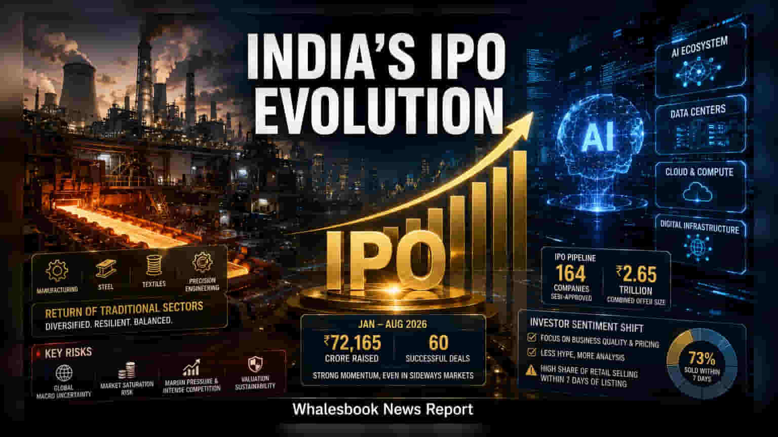 Indian IPO Market: మారుతున్న ట్రెండ్.. టెక్నాలజీ నుంచి 'కోర్ సెక్టార్' వైపు ఇన్వెస్టర్ల చూపు