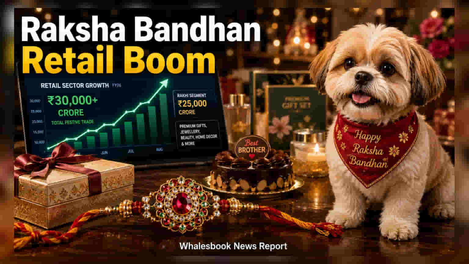 Raksha Bandhan Trade: ਤਿਉਹਾਰੀ ਸੀਜ਼ਨ ਦੀ ਜ਼ਬਰਦਸਤ ਸ਼ੁਰੂਆਤ, ਰਿਟੇਲ ਕਾਰੋਬਾਰ ਨੇ ਛੂਹਿਆ ₹30,000 ਕਰੋੜ ਦਾ ਅੰਕੜਾ