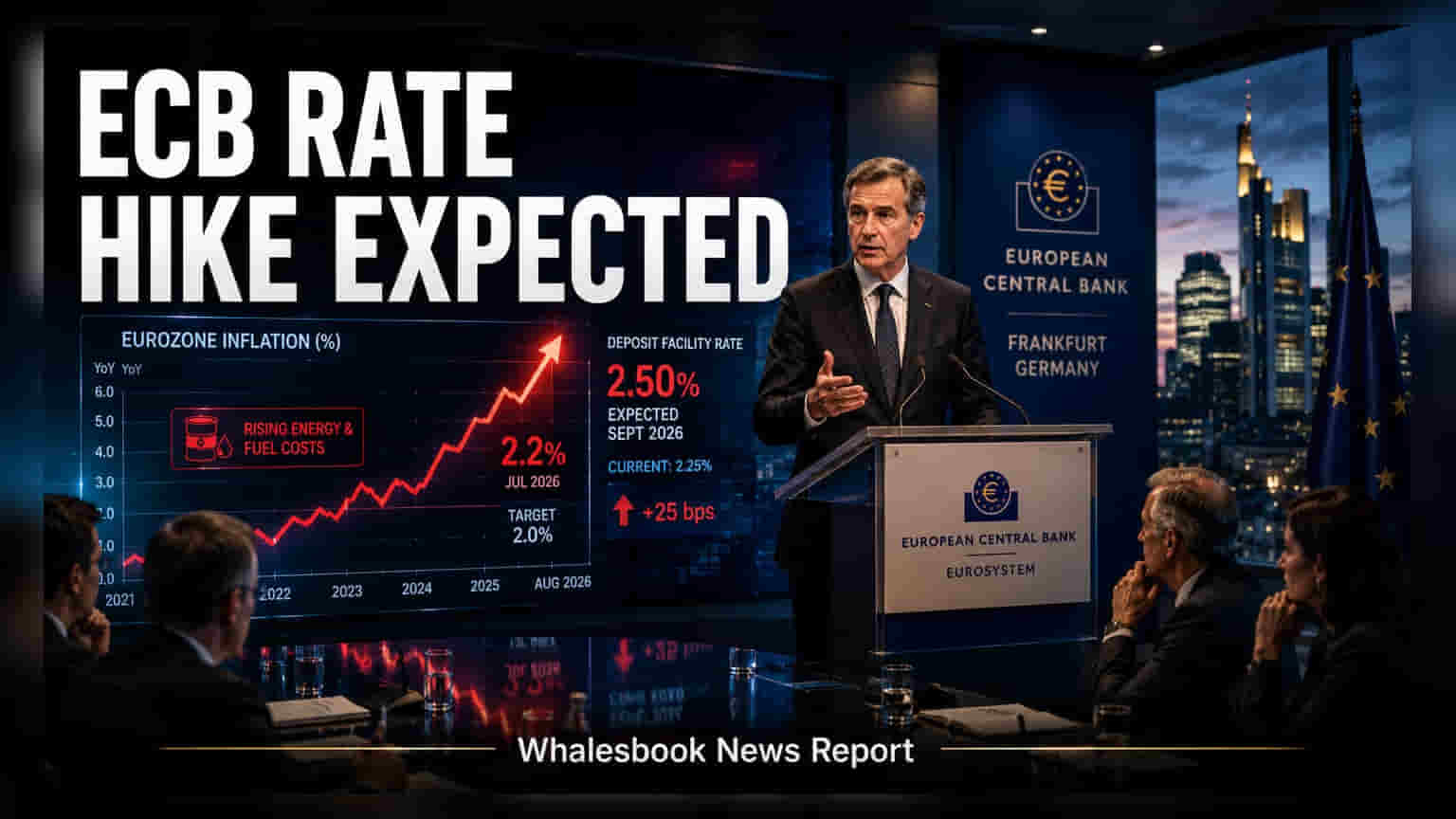 ECB's Dolenc ਦਾ ਵੱਡਾ ਬਿਆਨ: ਸਤੰਬਰ ਵਿੱਚ ਵਧ ਸਕਦੀਆਂ ਹਨ ਵਿਆਜ ਦਰਾਂ, **2.5%** ਤੱਕ ਜਾਣ ਦਾ ਅਨੁਮਾਨ