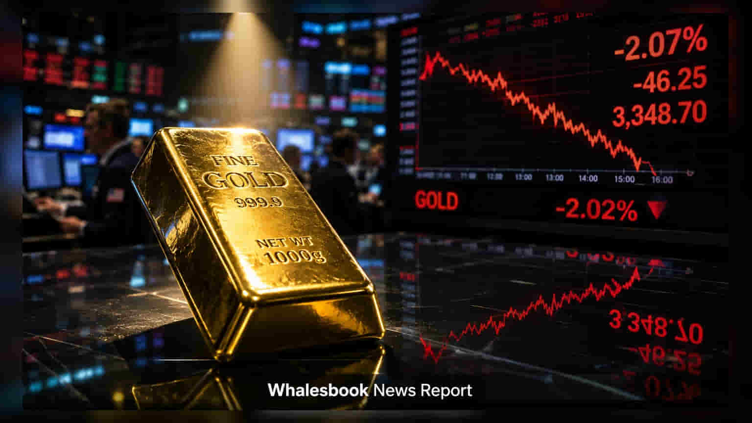 Gold Prices: फेडरल रिझर्व्हच्या कठोर भूमिकेमुळे सोन्याच्या किमतीत मोठी घसरण, **2%** ची घसरण