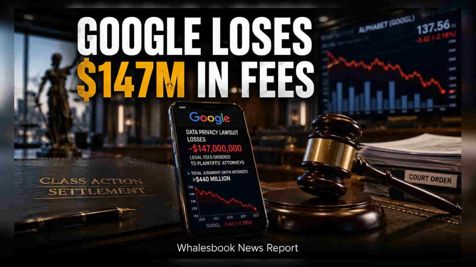 Alphabet To Pay $147 Million Legal Fee In Data Privacy Case