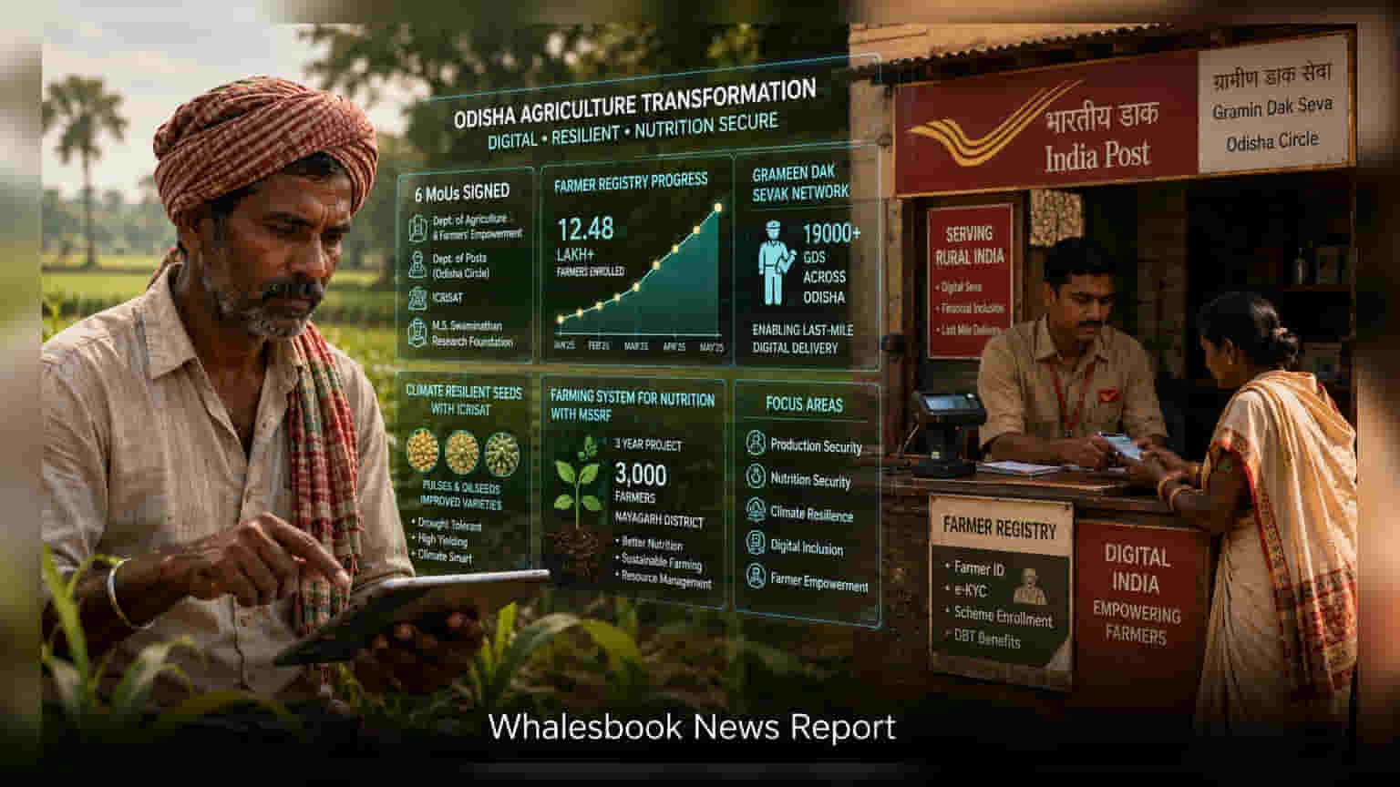 Odisha Signs Six Digital Agriculture Pacts to Modernize Farm Services