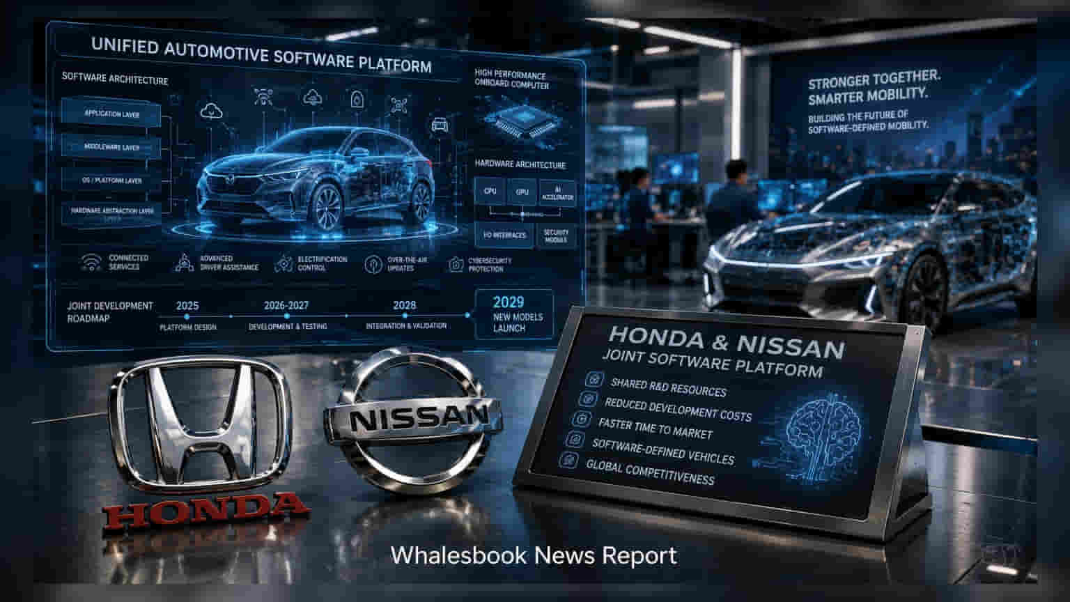 Honda and Nissan Target 2029 for Shared Software Platform