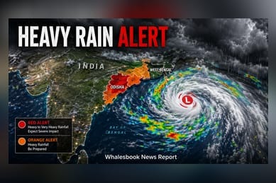Bay of Bengal Low-Pressure System Triggers Heavy Rain Alerts