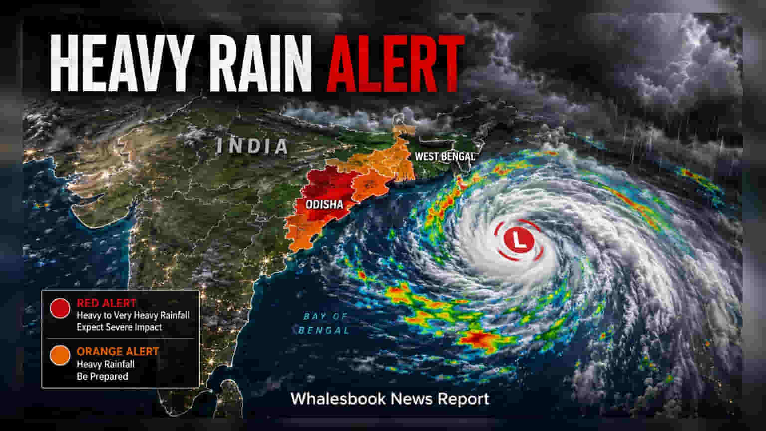Bay of Bengal 'Low-Pressure' ਦਾ ਕਹਿਰ: Odisha ਅਤੇ West Bengal ਵਿੱਚ ਭਾਰੀ ਮੀਂਹ ਦਾ ਅਲਰਟ, ਕਾਰੋਬਾਰਾਂ 'ਤੇ ਅਸਰ