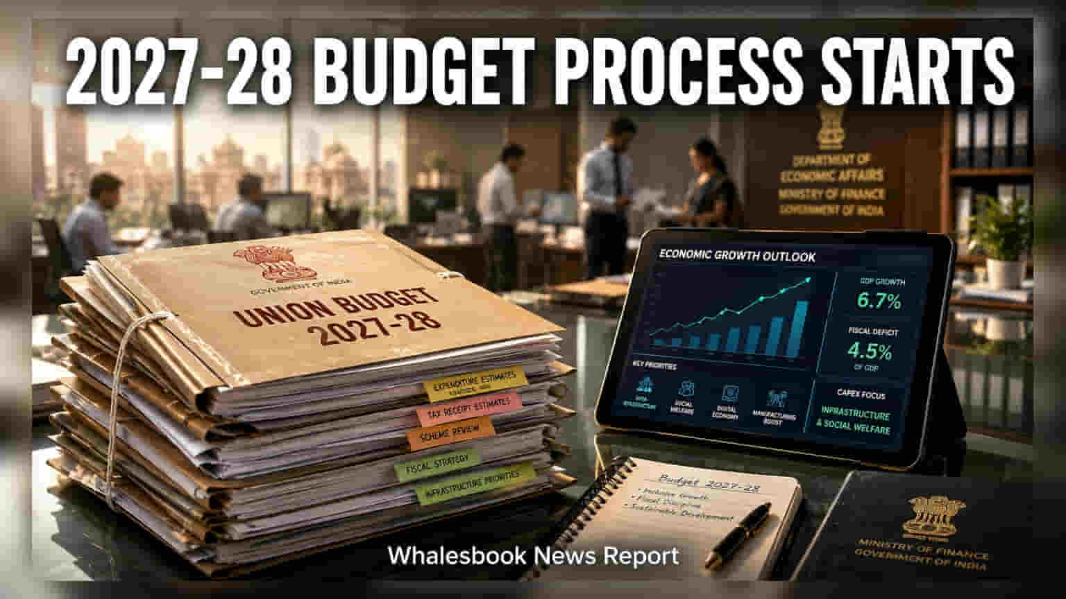 FY28 Budget: ਸਰਕਾਰ ਨੇ ਵਿੱਤੀ ਸਾਲ 2027-28 ਦੀ ਬਜਟ ਤਿਆਰੀ ਕੀਤੀ ਸ਼ੁਰੂ, ਮੰਤਰਾਲਿਆਂ ਲਈ ਡੈੱਡਲਾਈਨ ਜਾਰੀ