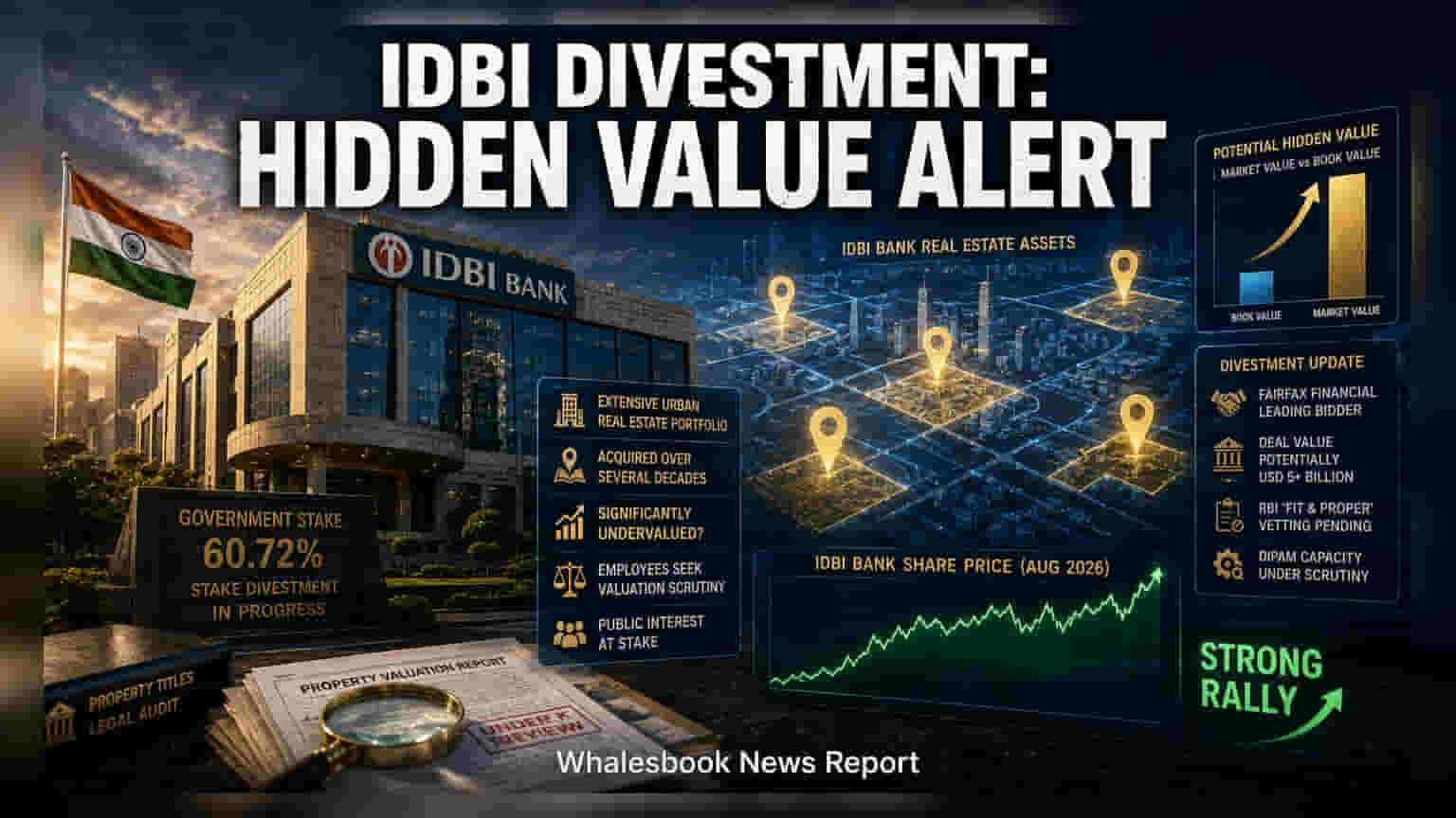 IDBI Bank Divestment Faces Hurdle Over Real Estate Valuation