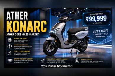 Ather Energy Launches Konarc Scooter Starting at ₹99,999