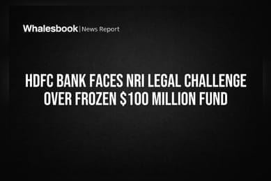 HDFC Bank Faces NRI Legal Challenge Over Frozen $100 Million Fund