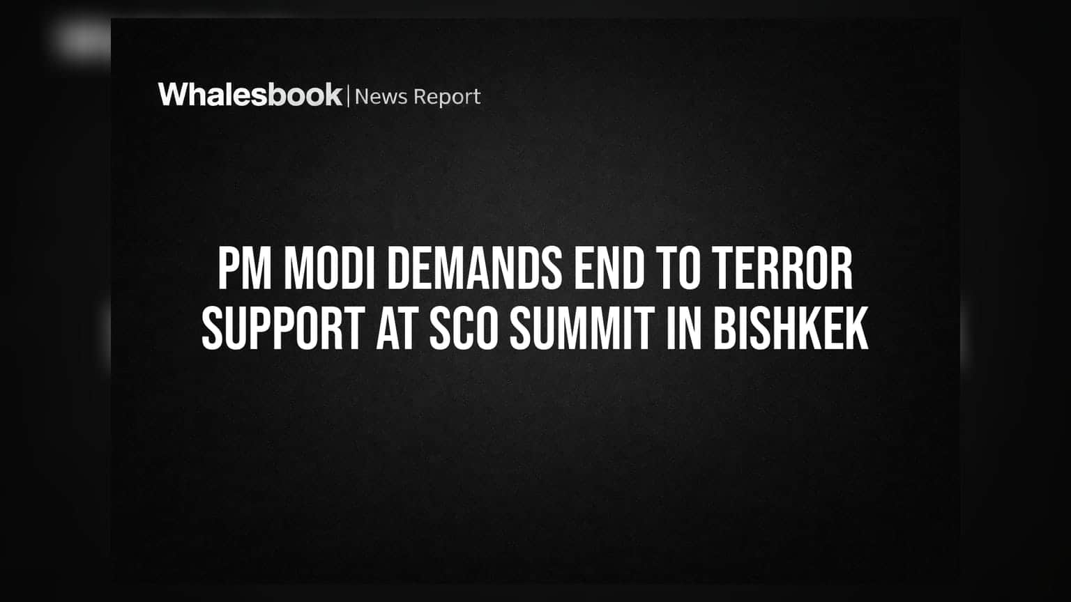 SCO Summit: आतंकवाद पर PM Modi का कड़ा रुख, आर्थिक स्थिरता के लिए चेताया