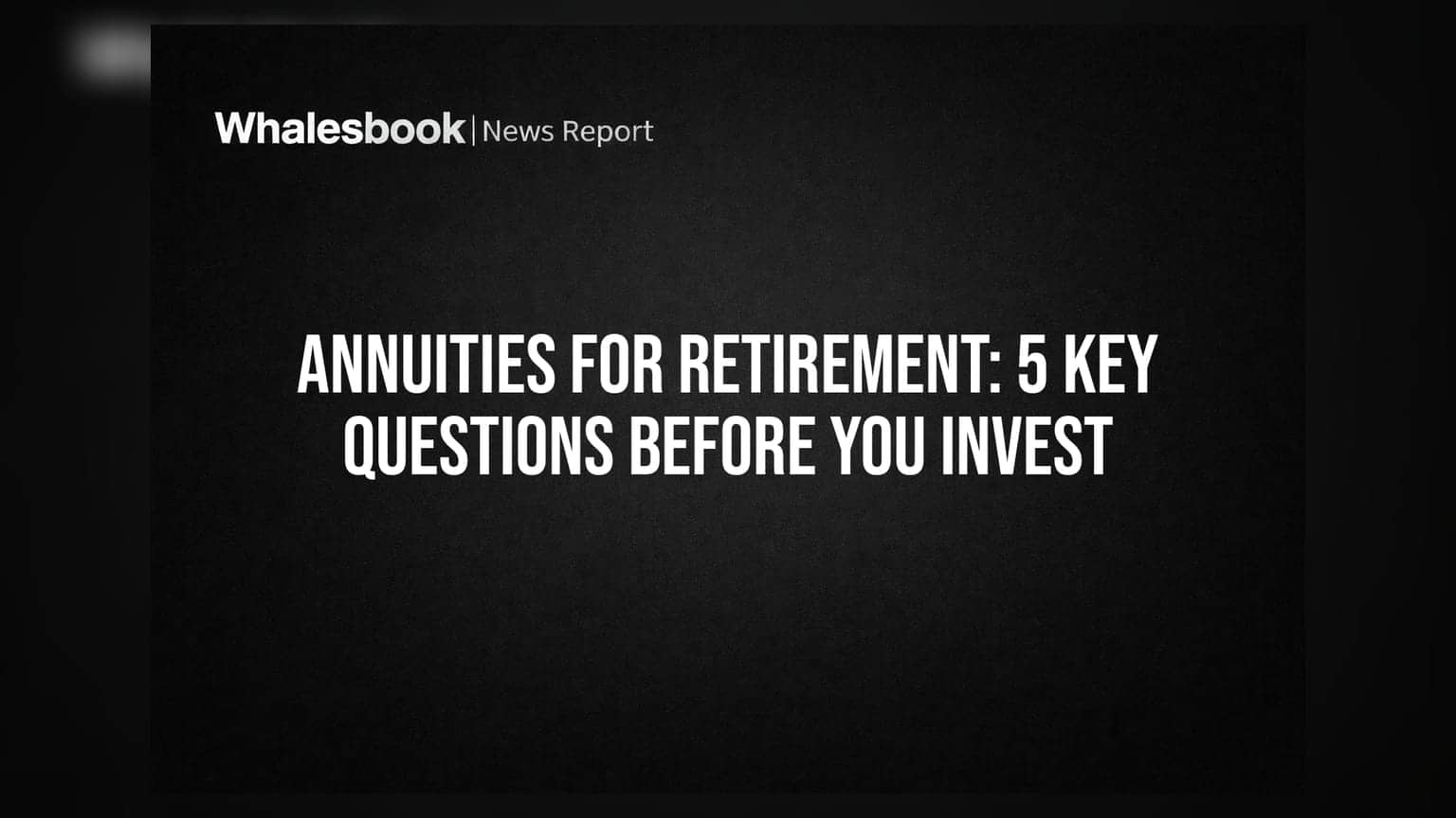 ஓய்வுக்கால முதலீடு: Annuity பிளான்களில் பணம் போடும் முன் கவனிக்க வேண்டிய 5 முக்கிய விஷயங்கள்