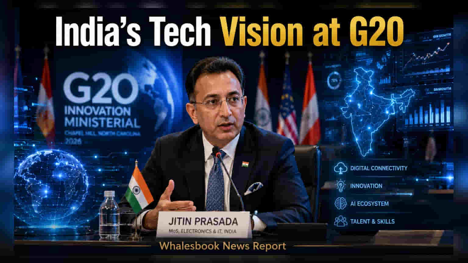 Jitin Prasada Pushes for Innovation-Led Growth at G20