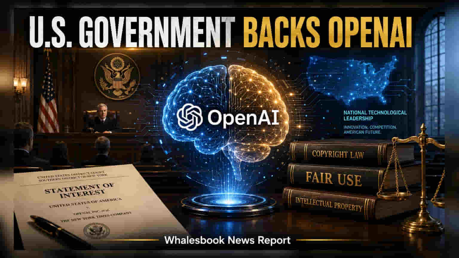 AI Copyright Case: अमेरिकी सरकार ने OpenAI का किया समर्थन, निवेशकों के लिए क्या हैं संकेत?