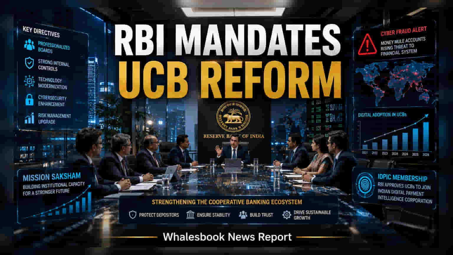 Urban Cooperative Banks: RBI ની કડક સૂચના, હવે ટેકનોલોજી અને ગવર્નન્સમાં થશે મોટો ફેરફાર