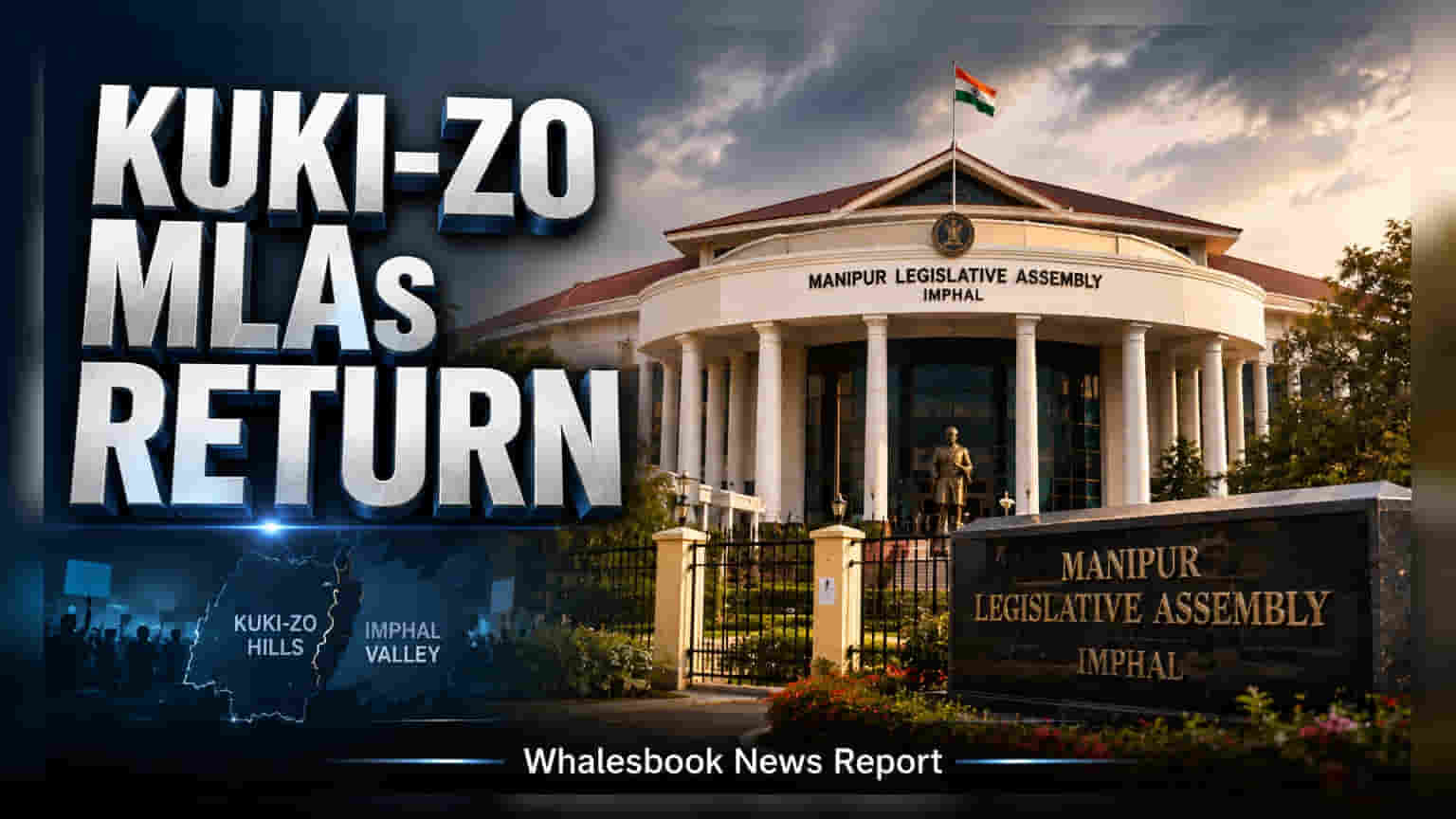 Manipur Assembly: 3 વર્ષના લાંબા વિરામ બાદ 2 Kuki-Zo ધારાસભ્યો ગૃહમાં હાજર, રાજકીય સમીકરણો બદલાયા