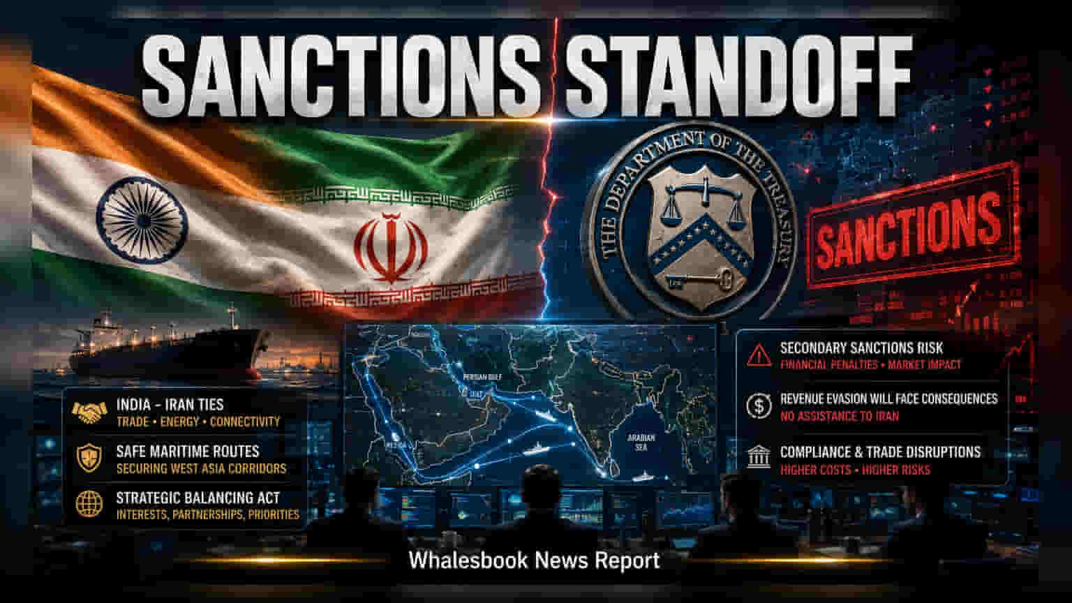 US Warns India Against Enabling Iran Sanctions Evasion