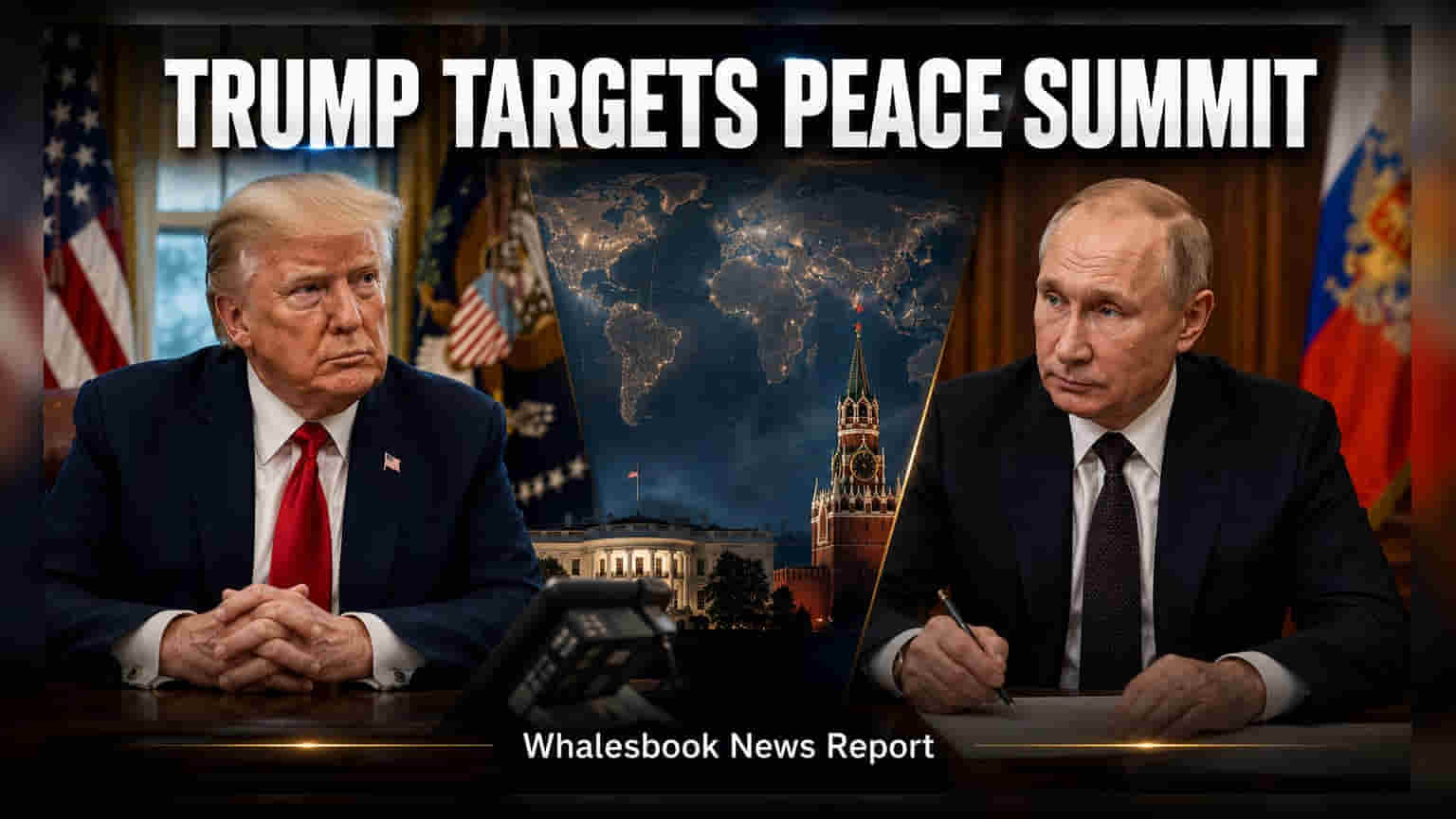 US President Trump Links Potential Putin Summit to Ukraine Peace