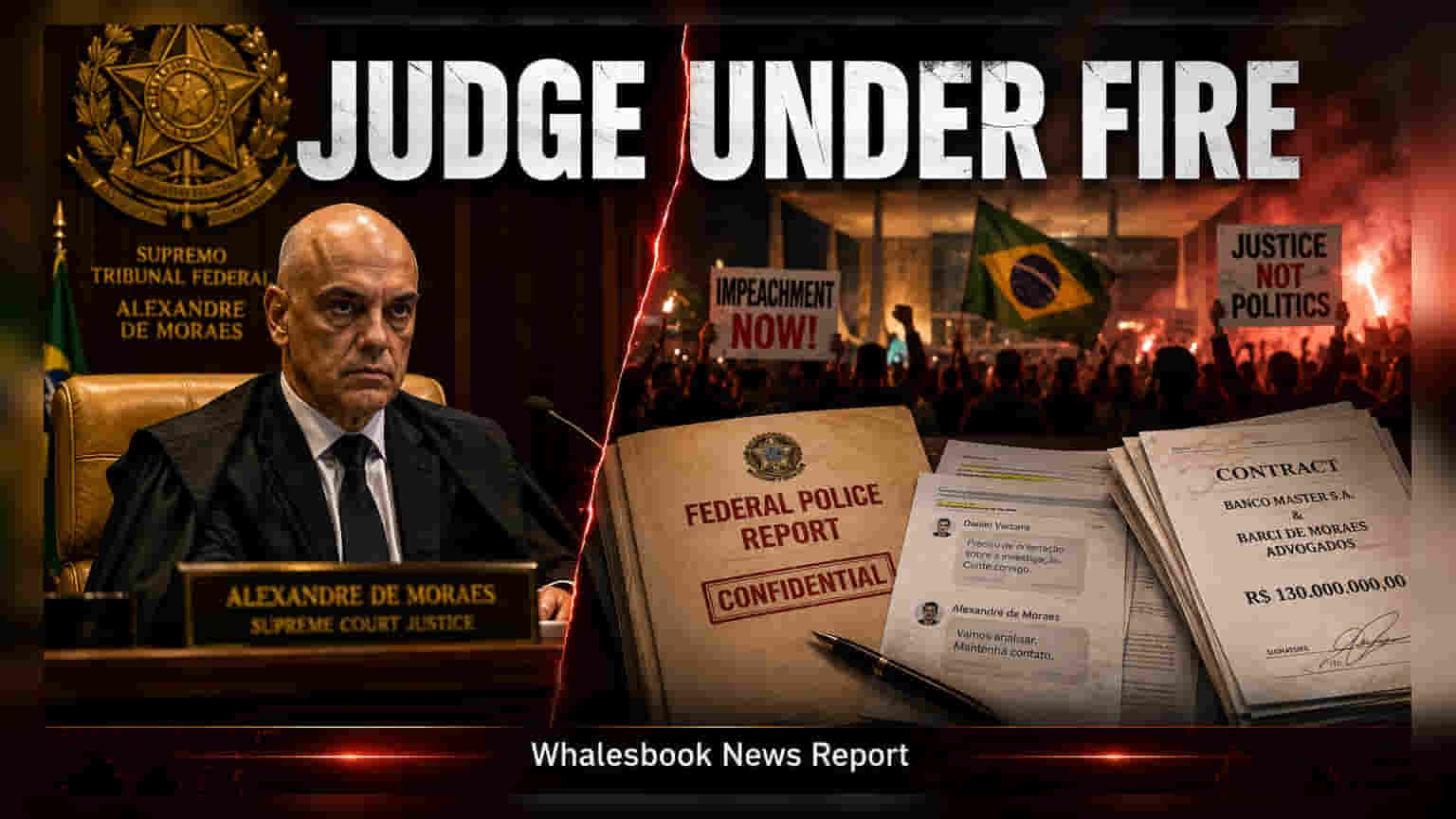 Brazil Supreme Court Crisis: Justice Moraes Faces Impeachment Pressure