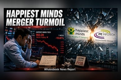 Happiest Minds Shares Drop 20% On ITC Infotech Merger Structure