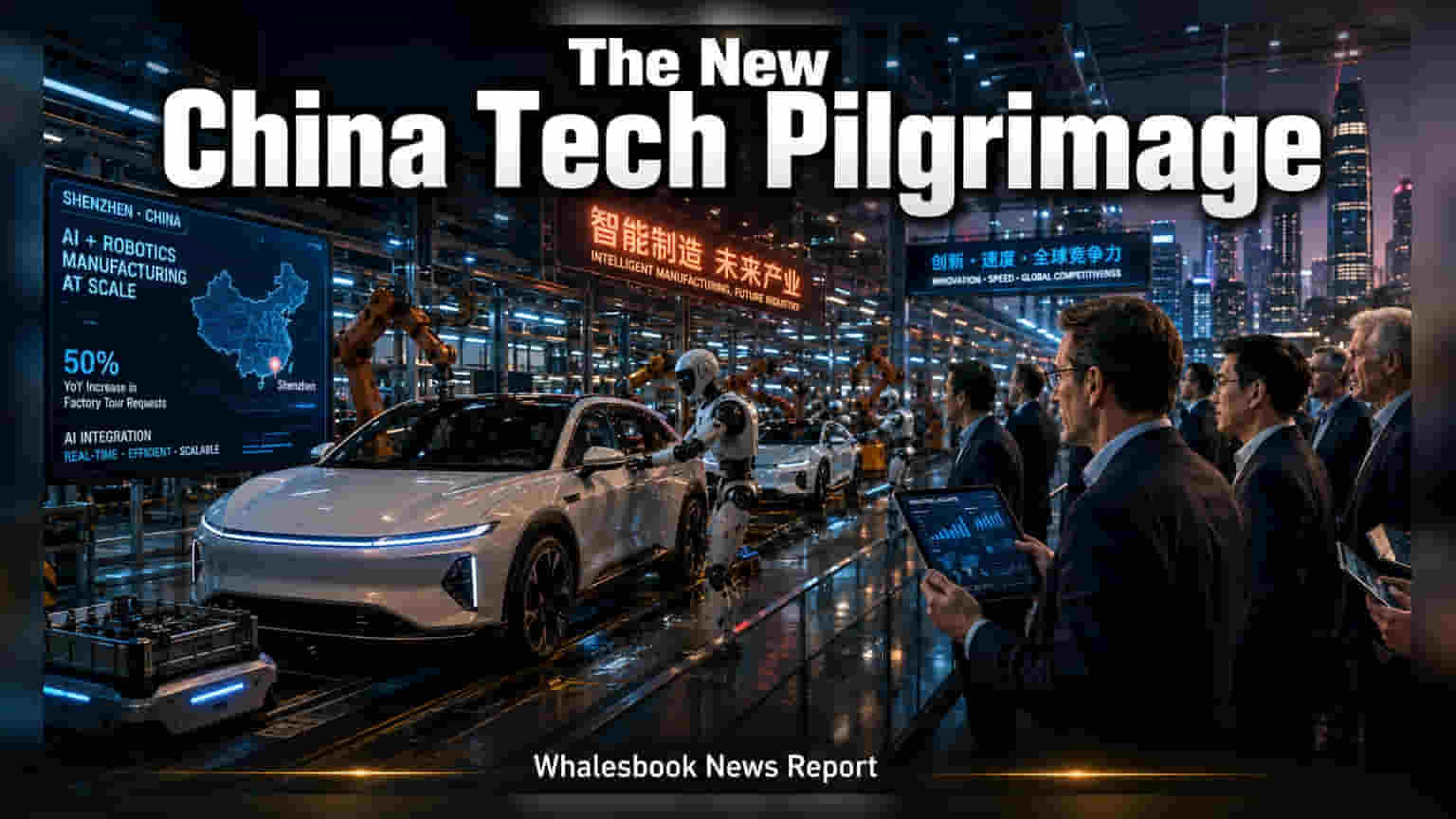 Western Tech Executives Increase China Factory Visits in AI Push