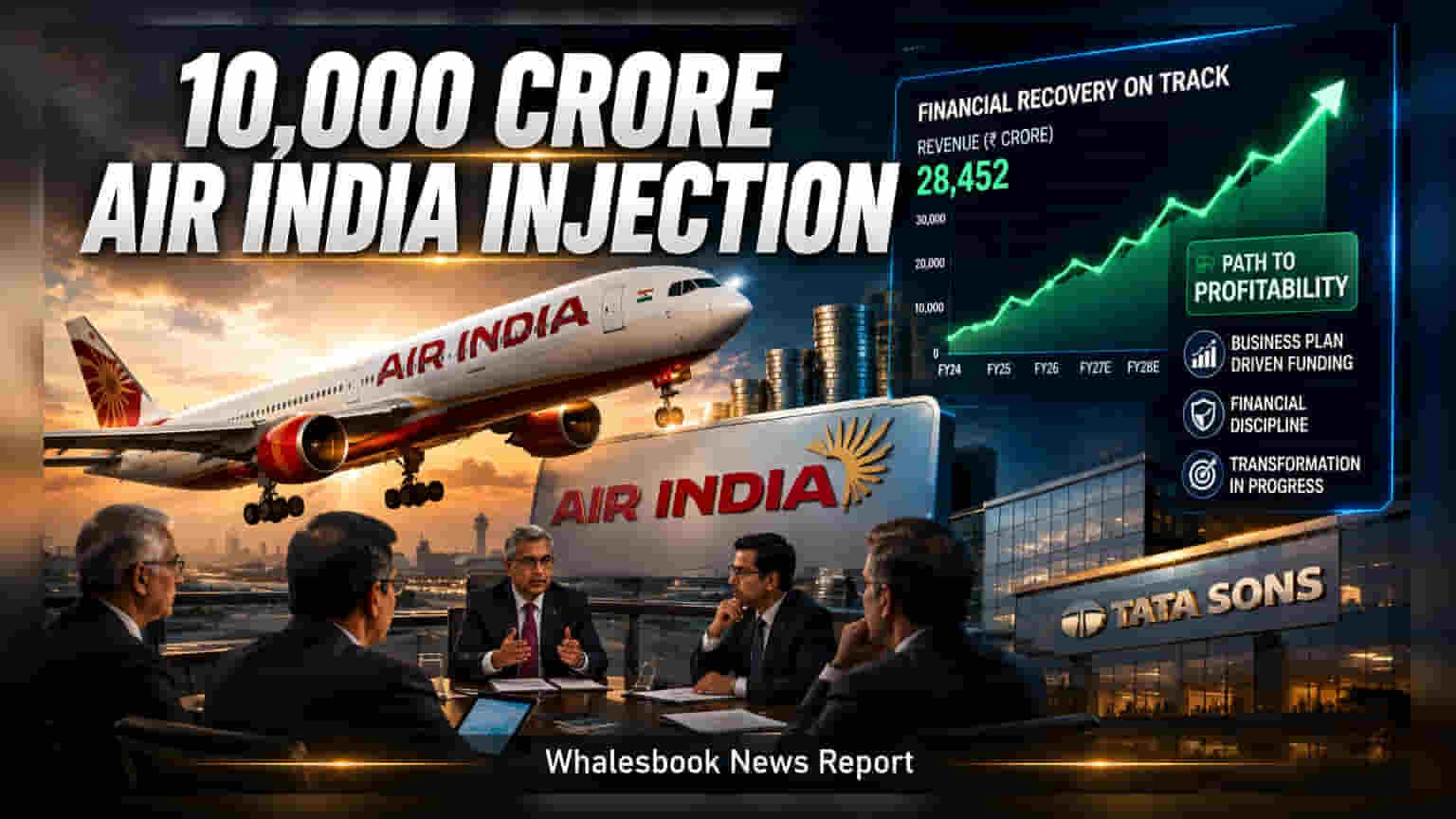 Tata Sons Approves ₹10,000 Crore Air India Fund with Conditions