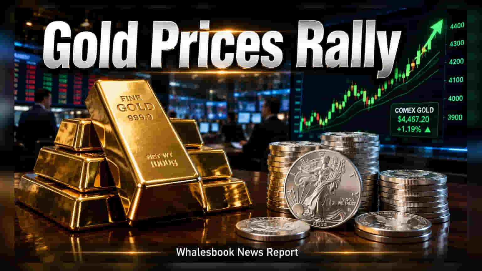 Gold Prices Rise as U.S. Job Data Cools Rate Hike Hopes