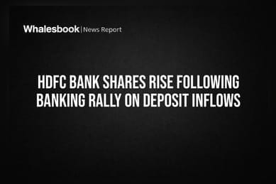 HDFC Bank Shares Rise Following Banking Rally On Deposit Inflows