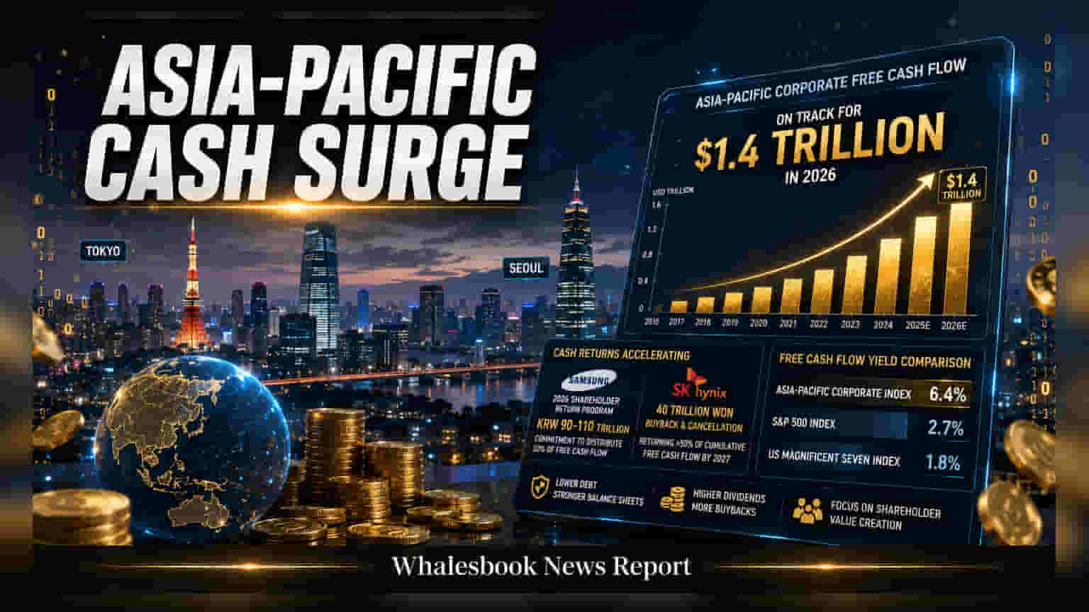 Asia-Pacific சந்தையில் அதிரடி: முதலீட்டாளர்களுக்கு **$1.4 டிரில்லியன்** லாபப் பகிர்வு!