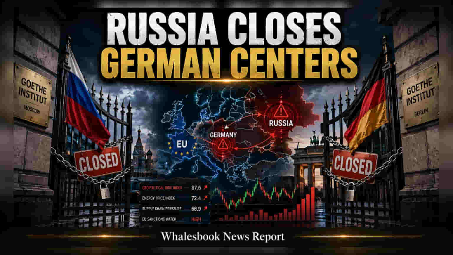 Russia Closes Goethe-Institut Centers Amid Diplomatic Fallout