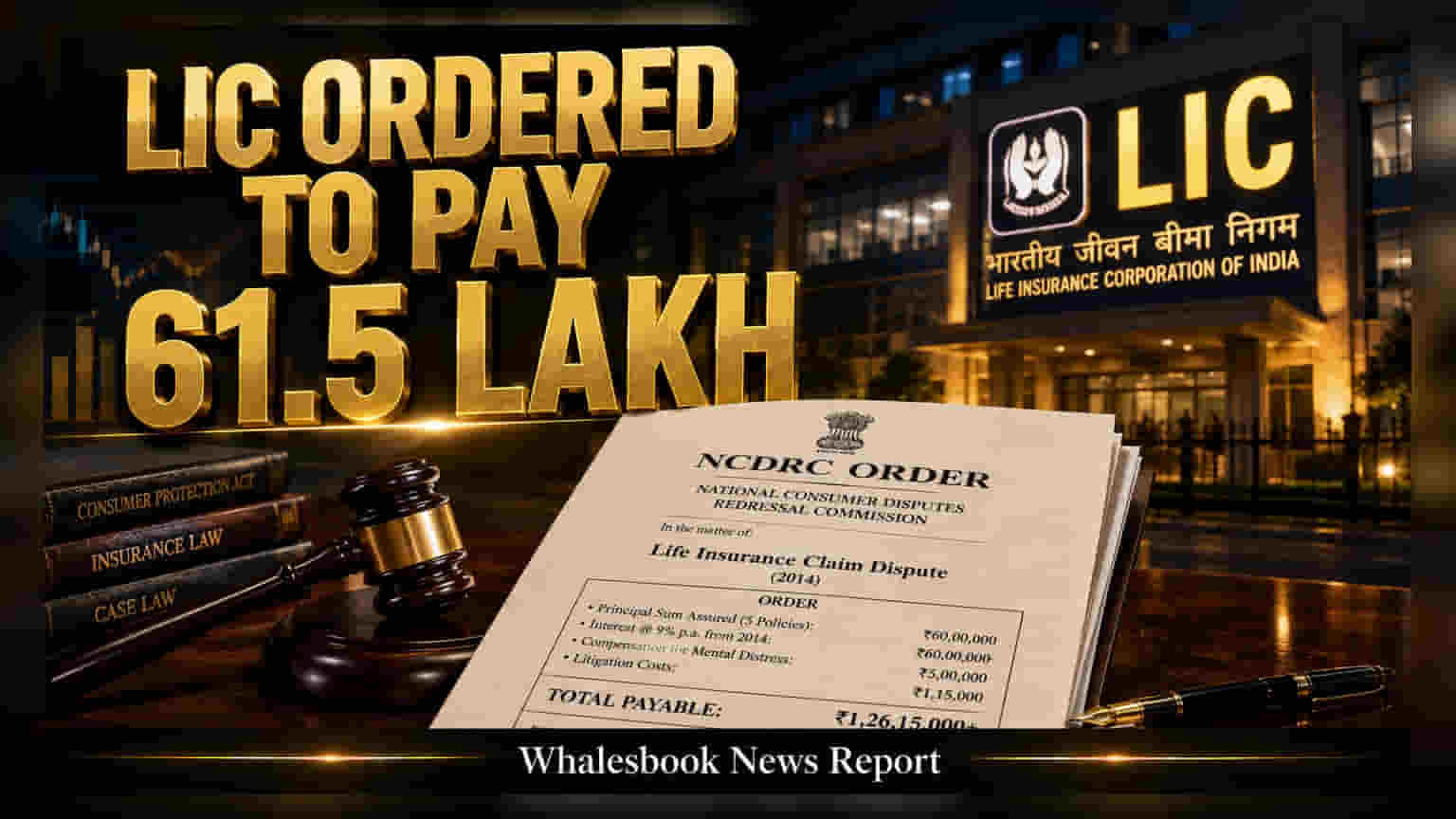 LIC Ordered By Consumer Court To Pay ₹1.26 Crore In 12-Year Insurance Case
