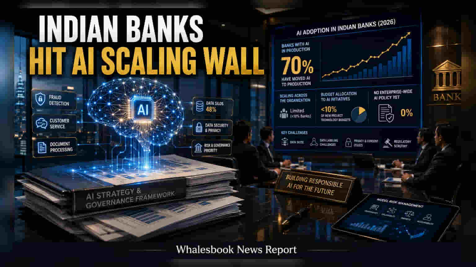 Indian Banks Face AI Scaling Wall Amid Security Hurdles